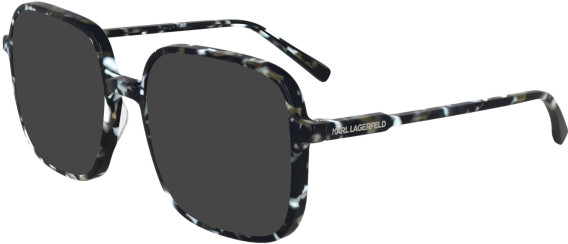Karl Lagerfeld KL6192 sunglasses in Marble Black