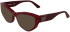 Karl Lagerfeld KL6211 sunglasses in Red