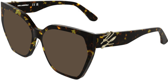 Karl Lagerfeld KL6214 sunglasses in Dark Tortoise