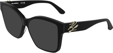 Karl Lagerfeld KL6215 sunglasses in Black