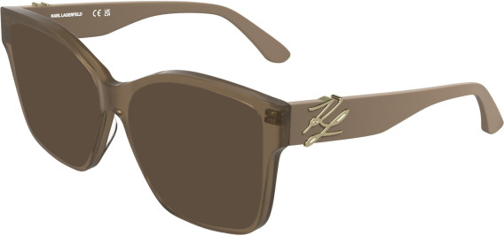 Karl Lagerfeld KL6215 sunglasses in Nude