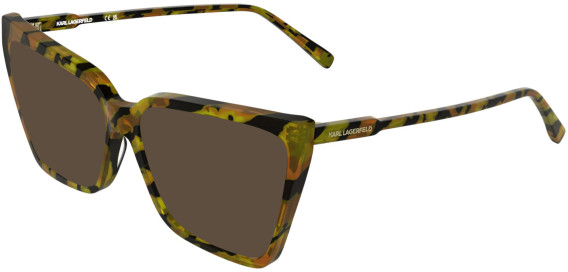 Karl Lagerfeld KL6216 sunglasses in Striped Brown