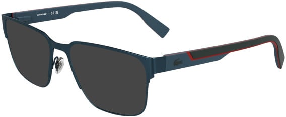 Lacoste L2306 sunglasses in Matte Blue