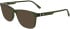 Lacoste L2974 sunglasses in Transparent Khaki