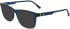 Lacoste L2974 sunglasses in Transparent Blue