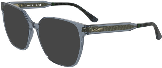 Lacoste L2978 sunglasses in Transparent Grey
