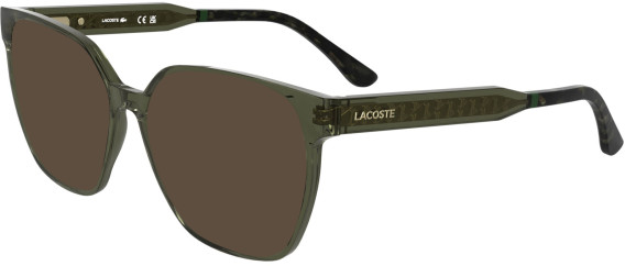 Lacoste L2978 sunglasses in Transparent Khaki