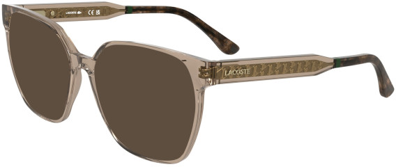 Lacoste L2978 sunglasses in Transparent Rose