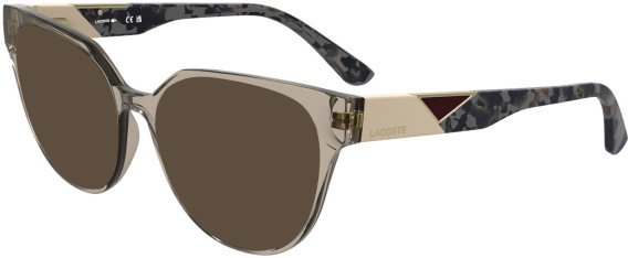 Lacoste L2982 sunglasses in Transparent Beige