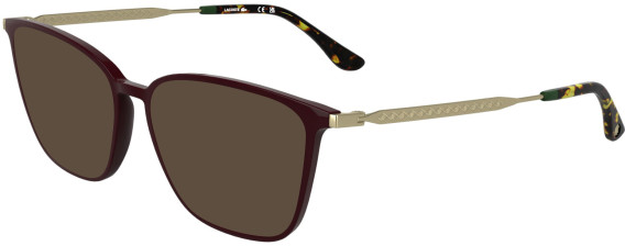 Lacoste L2984 sunglasses in Burgundy