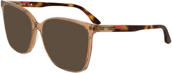 Lacoste L2989 sunglasses in Transparent Light Brown