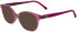 Lacoste L3662 sunglasses in Transparent Pink
