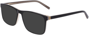 Marchon NYC M-3030 sunglasses in Black/Grey/Crystal