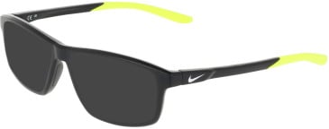 Nike NIKE 5060 sunglasses in Matte Black/Volt