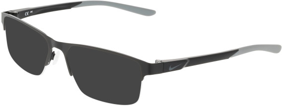 Nike NIKE 8159 sunglasses in Matte Black/Smoke Grey