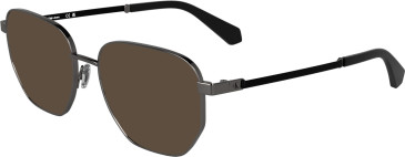 Calvin Klein Jeans CKJ25203 sunglasses in Dark Ruthenium