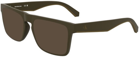 Calvin Klein Jeans CKJ25612 sunglasses in Matte Brown