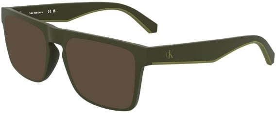 Calvin Klein Jeans CKJ25612 sunglasses in Matte Khaki