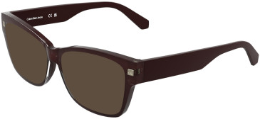 Calvin Klein Jeans CKJ25628 sunglasses in Burgundy