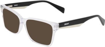 DKNY DK5095 sunglasses in Crystal Clear