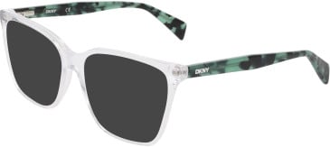 DKNY DK5096 sunglasses in Crystal Clear