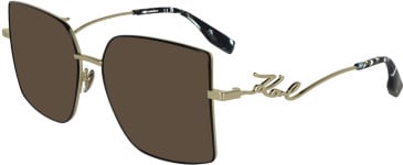 Karl Lagerfeld KL359 sunglasses in Gold Shiny