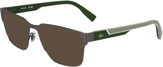 Lacoste L2306 sunglasses in Matte Dark Gunmetal