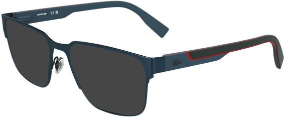 Lacoste L2306 sunglasses in Matte Blue