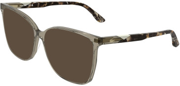 Lacoste L2989 sunglasses in Tranparent Light Grey