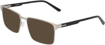 Marchon NYC M-2038 sunglasses in Matte Silver