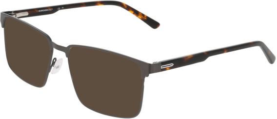 Marchon NYC M-2038 sunglasses in Matte Dark Gunmetal