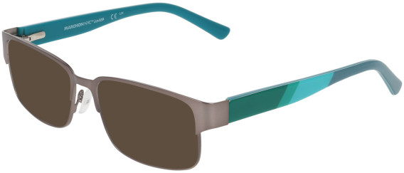 Marchon NYC M-6510 sunglasses in Semi Matte Gunmetal