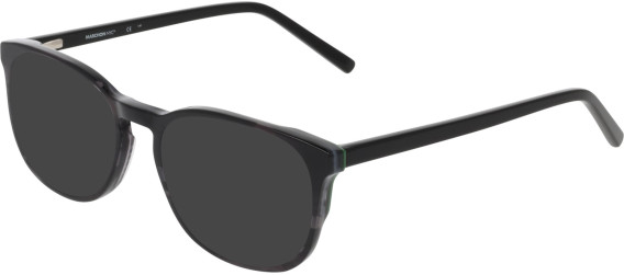 Marchon NYC M-8512 sunglasses in Smoke Horn