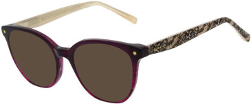 Ted Baker TB9267 sunglasses in Crystal Purple Pink Horn