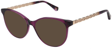 Ted Baker TB9286 sunglasses in Gloss Crystal Berry