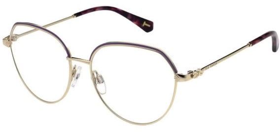 Ted Baker TB2350 glasses in Gold/Purple