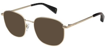 Ted Baker TB4374 sunglasses in Shiny Light Gold