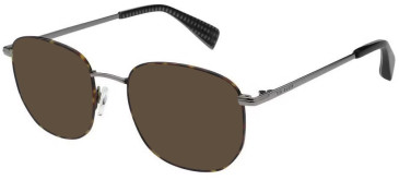 Ted Baker TB4374 sunglasses in Shiny Light Gunmetal