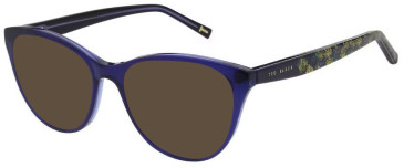 Ted Baker TB9289 sunglasses in Gloss Crystal Dark Blue