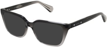 All Saints ALS1001-909 sunglasses in Crystal Grey Grad