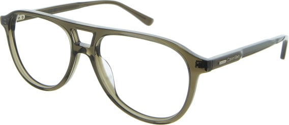 Calvin Klein CK25519 glasses in Clear Brown