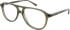 Calvin Klein CK25519 glasses in Clear Brown