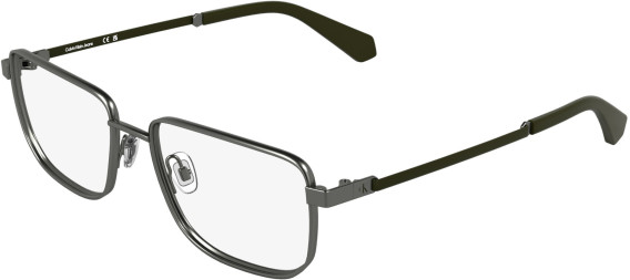Calvin Klein Jeans CKJ25210-57 glasses in Matte Dark Ruthenium