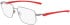 Nike 4317-57 glasses in Satin Gunmetal/University Red