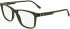 Lacoste L2974-56 glasses in Transparent Khaki