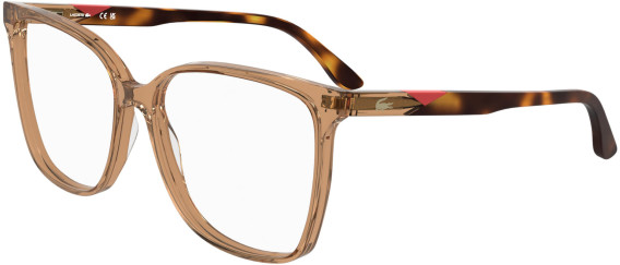Lacoste L2989-58 glasses in Transparent Light Brown