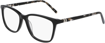 Marchon NYC M-5024 N-55 glasses in Black/Black Tort