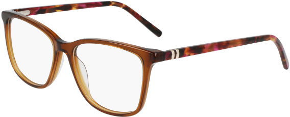 Marchon NYC M-5024 N-55 glasses in Crystal Brown/Tortoise