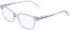 Marchon NYC M-7507-49 glasses in Purple