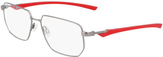 Nike 4317-57 glasses in Satin Gunmetal/University Red